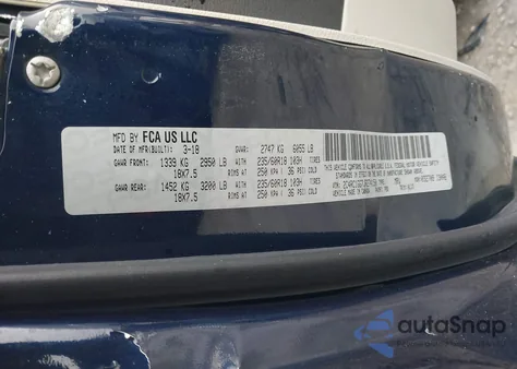 2018 Chrysler Pacifica Limited from USA, damaged, VIN 2C4RC1GG7JR274150